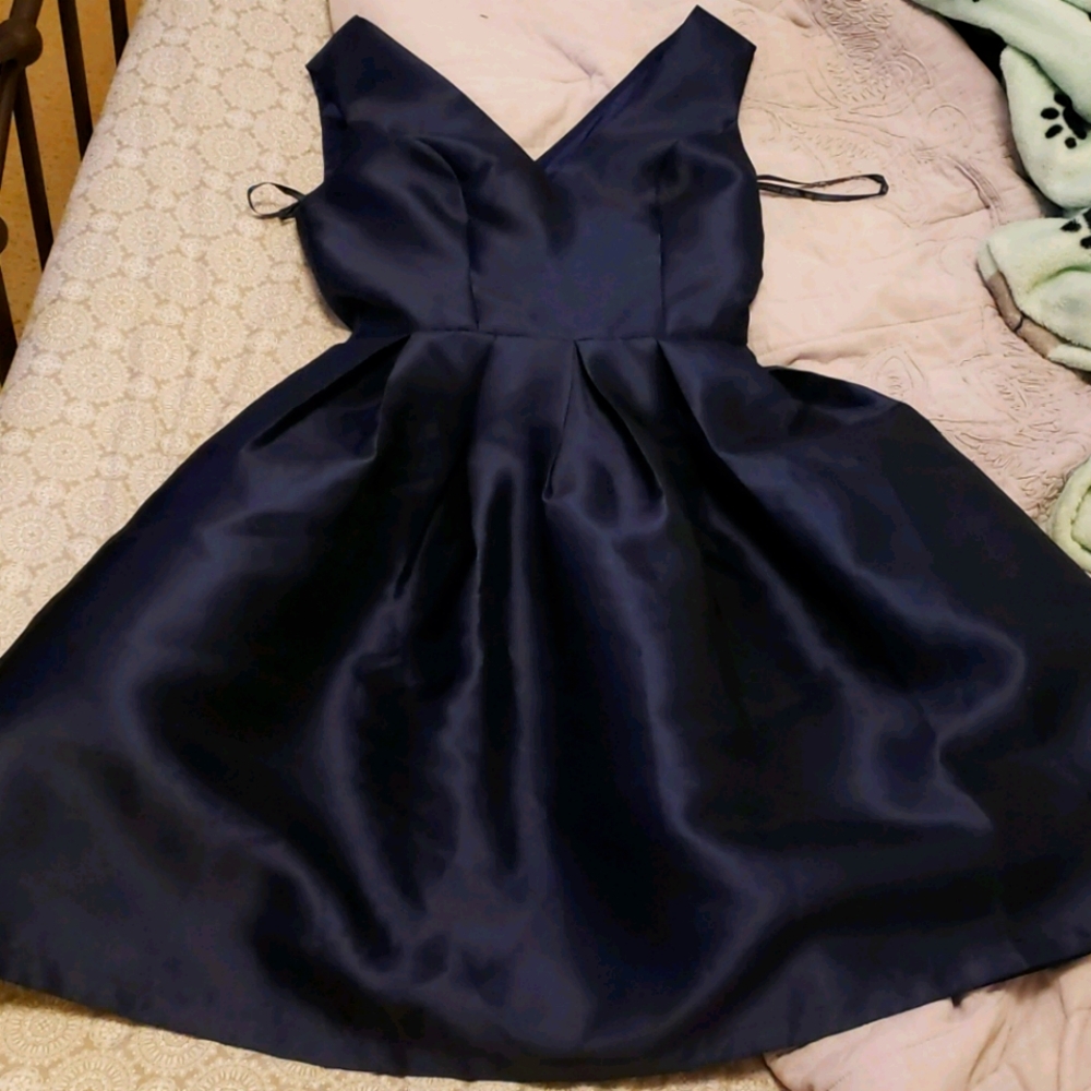 Navy Blue Formal Dress